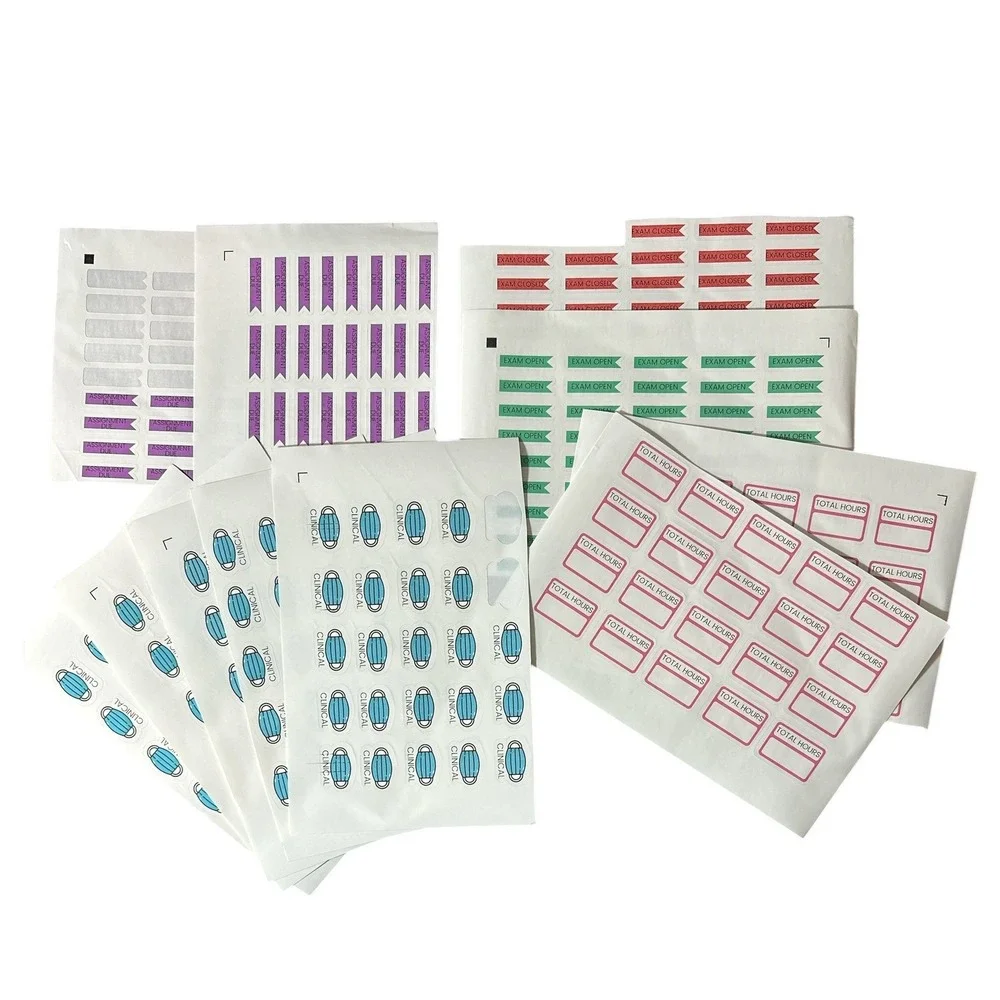 HUGE Erin Condren Planner‎ Lot Leather Folio Stickers Calendar Dashboards & MORE